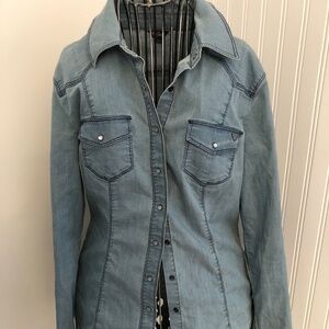 Guess Cottagecore Large Denim Large Shirt